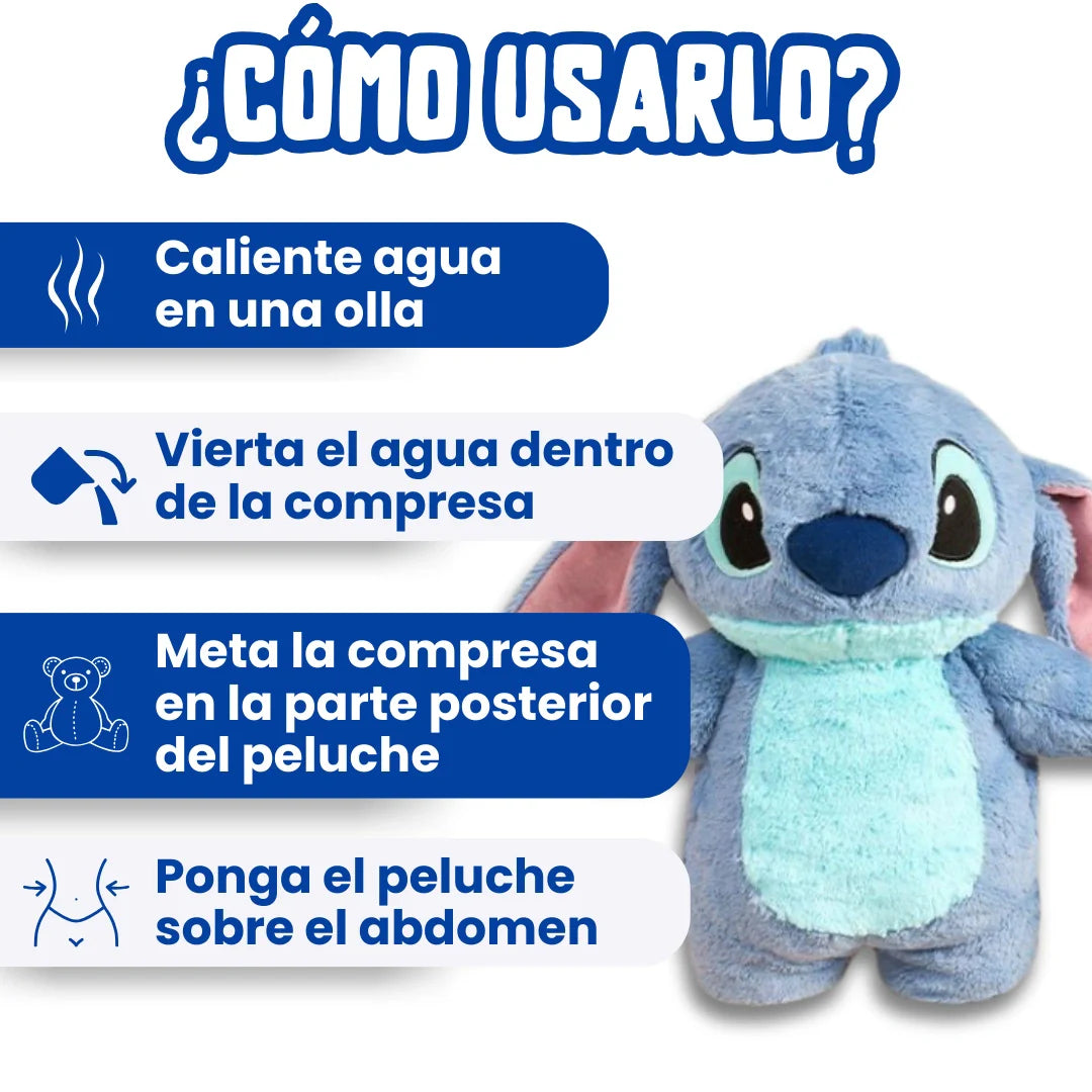 PELUCHE TÉRMICO STITCH - CALOR TERAPÉUTICO